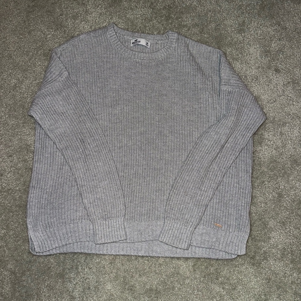 Hollister crew neck knit pullover sweater
